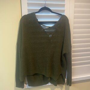 Olive Green Women's Sweater